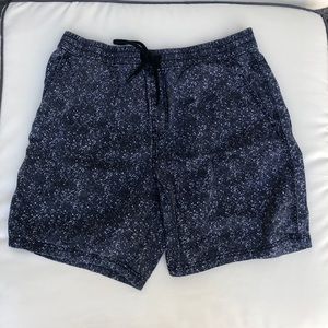 NEW Cotton On Speckled Shorts | Navy Blue | Men’s